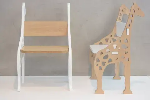El Trono jirafa de What the FURN, $1390 El Trono jirafa de What the FURN, $1390