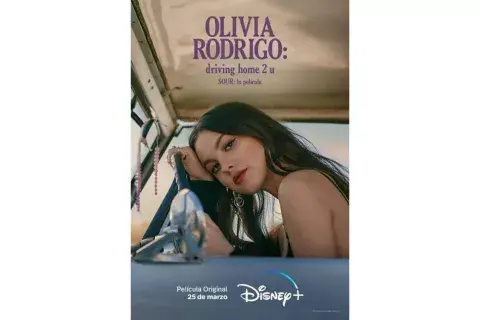 "OLIVIA RODRIGO: driving home 2 u" estrena el próximo 25 de marzo en Disney+ "OLIVIA RODRIGO: driving home 2 u" estrena el próximo 25 de marzo en Disney+