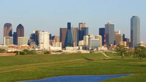 Casco urbano de Dallas. Foto: Wikipedia