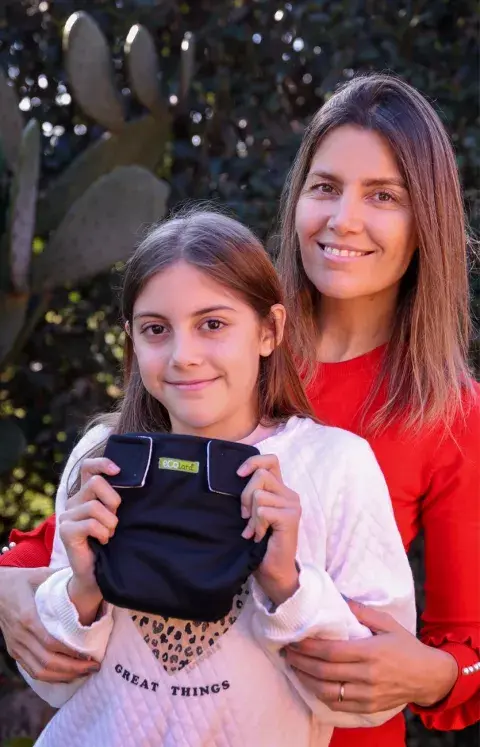 Lara, la primera de las hijas del matrimonio y que le dio el nombre al emprendimiento. Lara, la primera de las hijas del matrimonio y que le dio el nombre al emprendimiento.