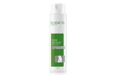 Slim Design. Cuidado para la celulitis rebelde. Se aplica por la mañana y brinda un efecto de 24 horas. $850, Elancyl