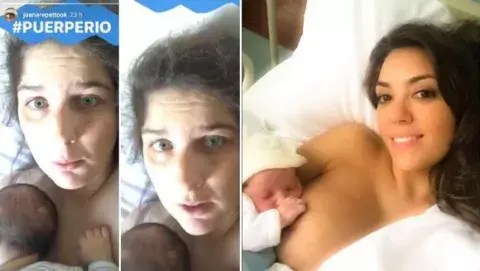 Juana Repetto con Toribio y Floppy Tesouro con Moorea