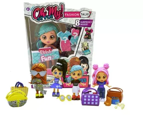 Oh My Style: una muñeca y divertidos outfits. Precio: $3499