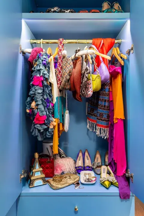 Clóset de Carrie Bradshaw. Clóset de Carrie Bradshaw.
