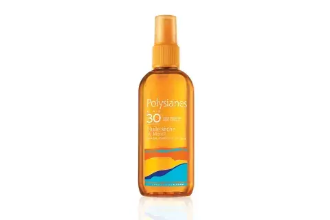 Aceite seco FPS 30 con monoi de Tahití y morinda, POLYSIANES, $338