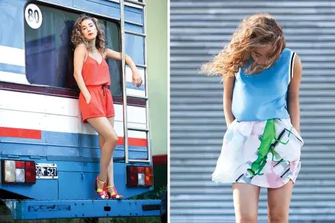 Musculosa con espalda deportiva (Nous, $980), shorts (Nous, $780), sandalias (Josefina Ferroni, $2450) Musculosa con espalda deportiva (Nous, $980), shorts (Nous, $780), sandalias (Josefina Ferroni, $2450)