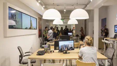 Nuevos locales, como espacios de trabajo en equipo Nuevos locales, como espacios de trabajo en equipo