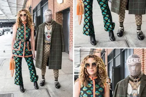 Un pareja fan de los estampados Un pareja fan de los estampados