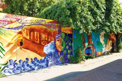 La caminata arty por Mission District es uno de los imperdibles. La caminata arty por Mission District es uno de los imperdibles.