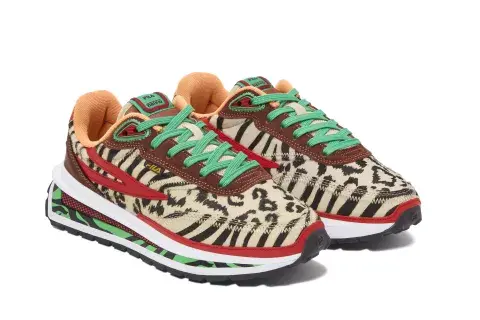 Animal print y algo de color: un mix que explota. Animal print y algo de color: un mix que explota.