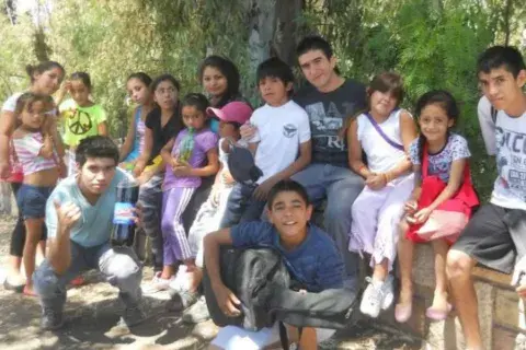 Chicos de Guaymallén, Mendoza. Foto: Gentileza Asociación Civil por Los Chicos. Chicos de Guaymallén, Mendoza. Foto: Gentileza Asociación Civil por Los Chicos.
