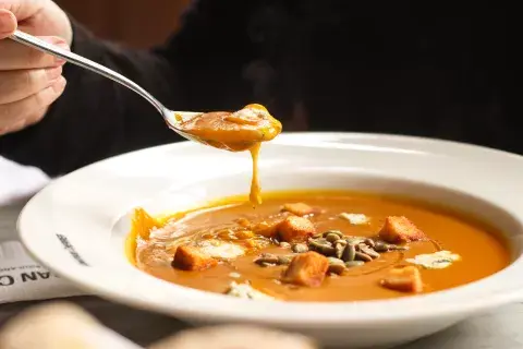 Sopa de cabutia. Foto: Gontran Cherrier Sopa de cabutia. Foto: Gontran Cherrier