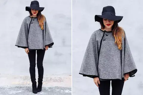 Las capas serán el nuevo ítem de moda del invierno Las capas serán el nuevo ítem de moda del invierno