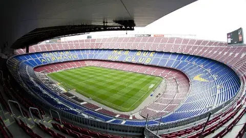 El espectacular Nou Camp El espectacular Nou Camp