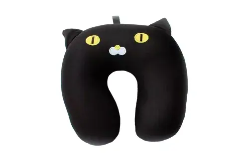 CUELLO BLANDITO. Almohada Gato Negro (Morph, $436)