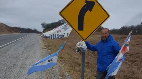 Basura cero, el lema de la campaña que emprendió Saez por el país
