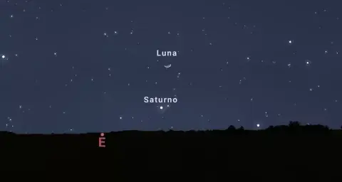 Un desfile de planetas en el cielo Un desfile de planetas en el cielo