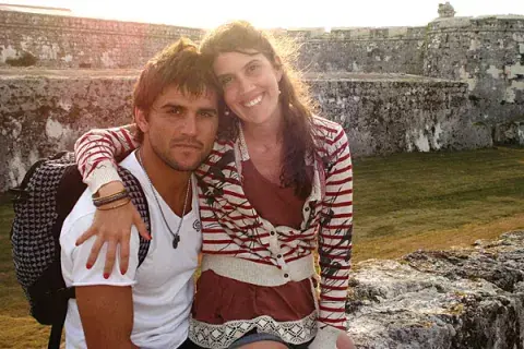 Lorna y Martín se comprometieron en Navidad