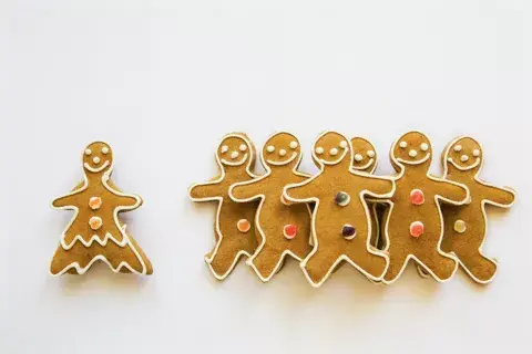 Galletitas felices de jengibre Galletitas felices de jengibre
