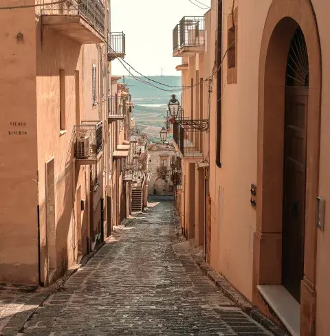 Sambuca, un pintoresco puedo de Sicilia, Italia Sambuca, un pintoresco puedo de Sicilia, Italia
