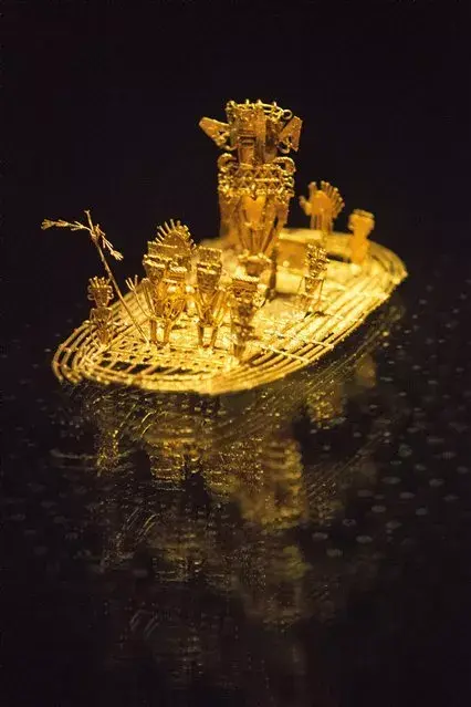 La Balsa Muisca, pieza estrella del Museo del Oro La Balsa Muisca, pieza estrella del Museo del Oro