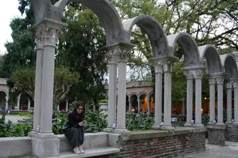 La Abadía, centro cultural que te transporta al pasado. La Abadía, centro cultural que te transporta al pasado.