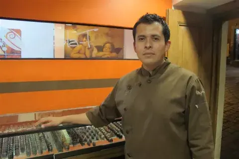 Jonathan Martínez, maestro chocolatero a cargo de una particular degustación Jonathan Martínez, maestro chocolatero a cargo de una particular degustación