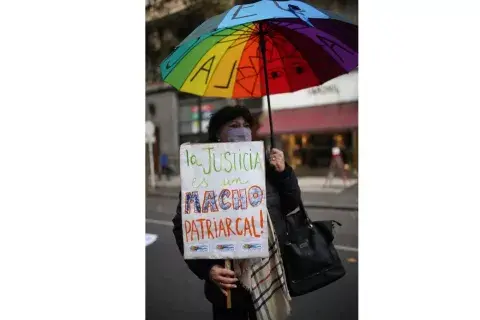 "La justicia es un macho patriarcal". Foto: Josefina Nicolini "La justicia es un macho patriarcal". Foto: Josefina Nicolini