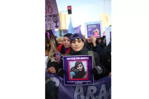 "Justicia por Araceli". Foto: Josefina Nicolini "Justicia por Araceli". Foto: Josefina Nicolini