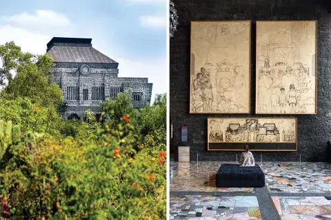 El Museo Diego Rivera Anahuacalli por dentro y por fuera El Museo Diego Rivera Anahuacalli por dentro y por fuera