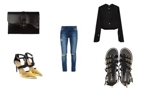Sandalias (Anca & Co, $879) Jean (Benito, $1799) Sobre (Prune, $1100) Camisa (Dubie) Semi abiertos (Via Uno, $999 sale The Net Boutique) Sandalias (Anca & Co, $879) Jean (Benito, $1799) Sobre (Prune, $1100) Camisa (Dubie) Semi abiertos (Via Uno, $999 sale The Net Boutique)