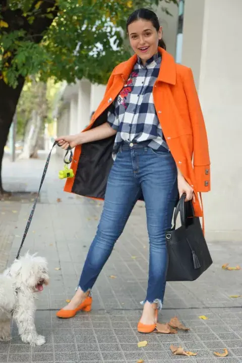 Camisa, pantalón y tapado: Desiderata Cartera: Squash Camisa, pantalón y tapado: Desiderata Cartera: Squash