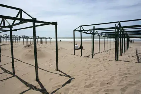 Calma total en Cariló