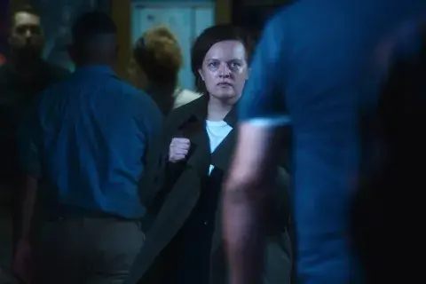 Elisabeth Moss en la foto promocional de Shining Girls Elisabeth Moss en la foto promocional de Shining Girls