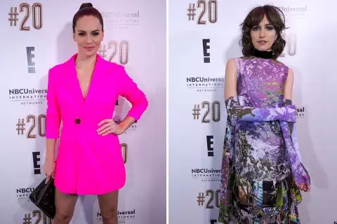 Luz Cipriota y Candela Vetrano, muy glam ambas en la gala de E Luz Cipriota y Candela Vetrano, muy glam ambas en la gala de E