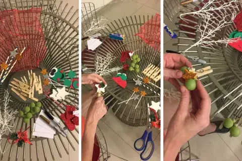 Ideas fáciles y prácticas para decorar la mesa de Navidad. Ideas fáciles y prácticas para decorar la mesa de Navidad.