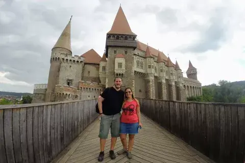 Carola Fernández Moores y Marcelo Borrego
