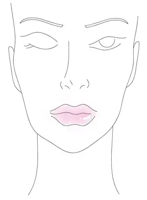 Paso 5: labios Paso 5: labios
