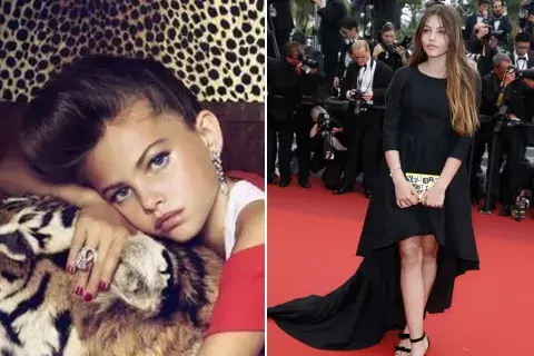 Thylane Blondeau, en su colaboración para Vogue y en su reciente aparición en la alfombra roja de Cannes 2016
