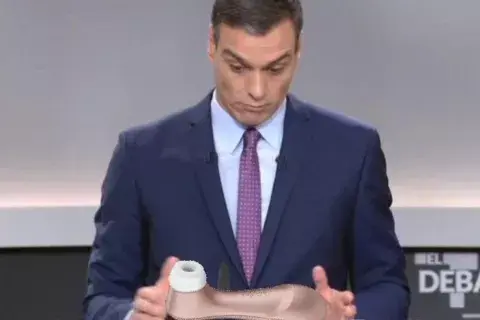 Este fue uno de los memes que circuló en España. Este fue uno de los memes que circuló en España.