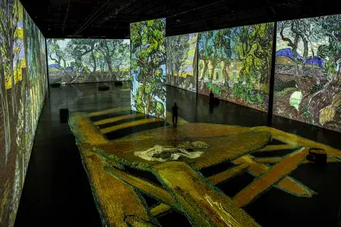 Foto gentileza de Imagine Van Gogh Foto gentileza de Imagine Van Gogh