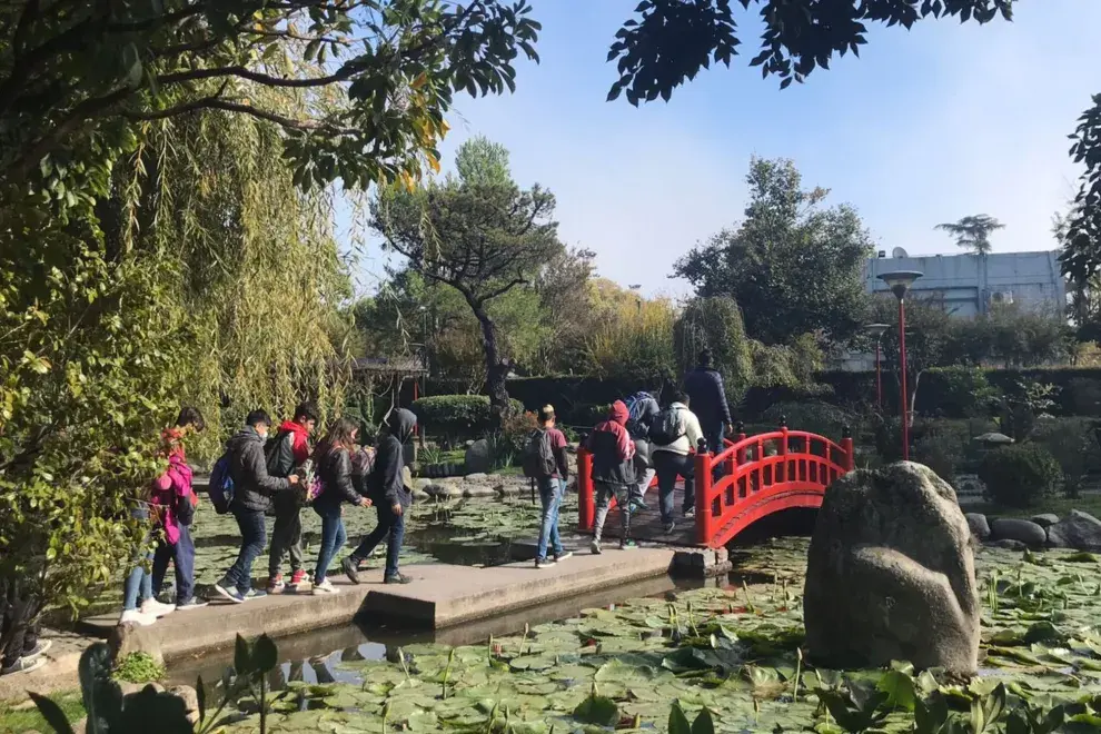 Yasuo Inomata fue el ingeniero agrónomo que diseñó el Jardín Japonés de Escobar