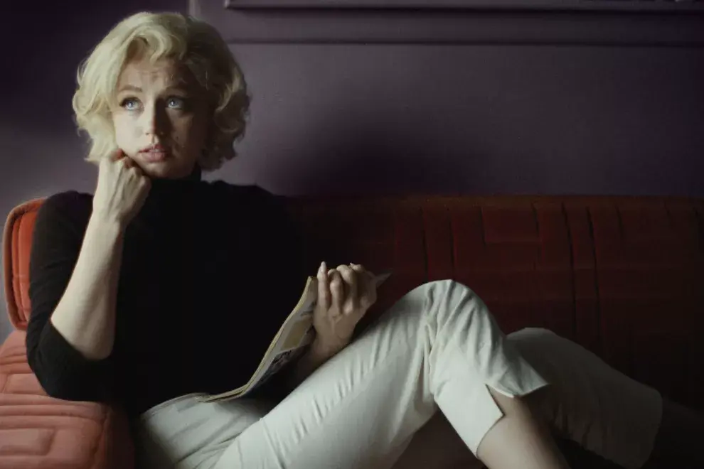Ana de Armas como Marilyn Monroe en Blonde