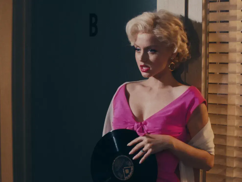 Ana de Armas como Marilyn Monroe