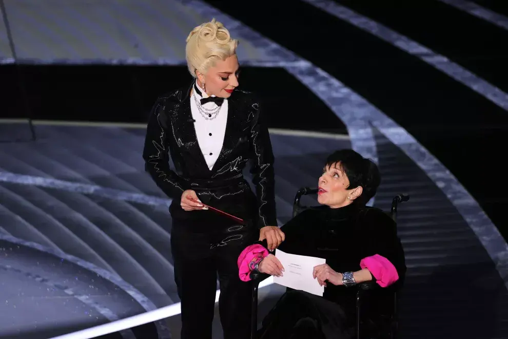 Lady Gaga junto a Liza Minnelli