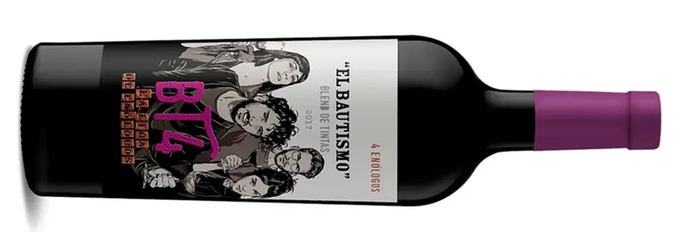 La liga de los enólogos, blend tinto.