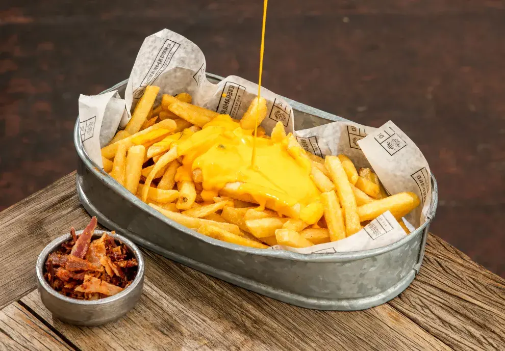 Papas rotas a la provenzal.