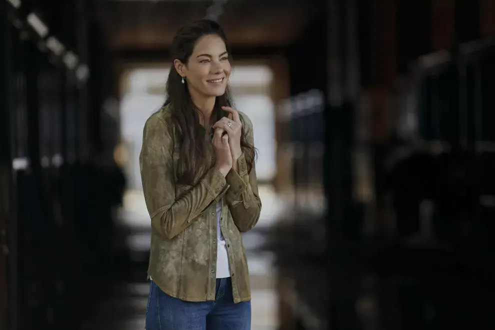 Michelle Monaghan en Echoes de Netflix.