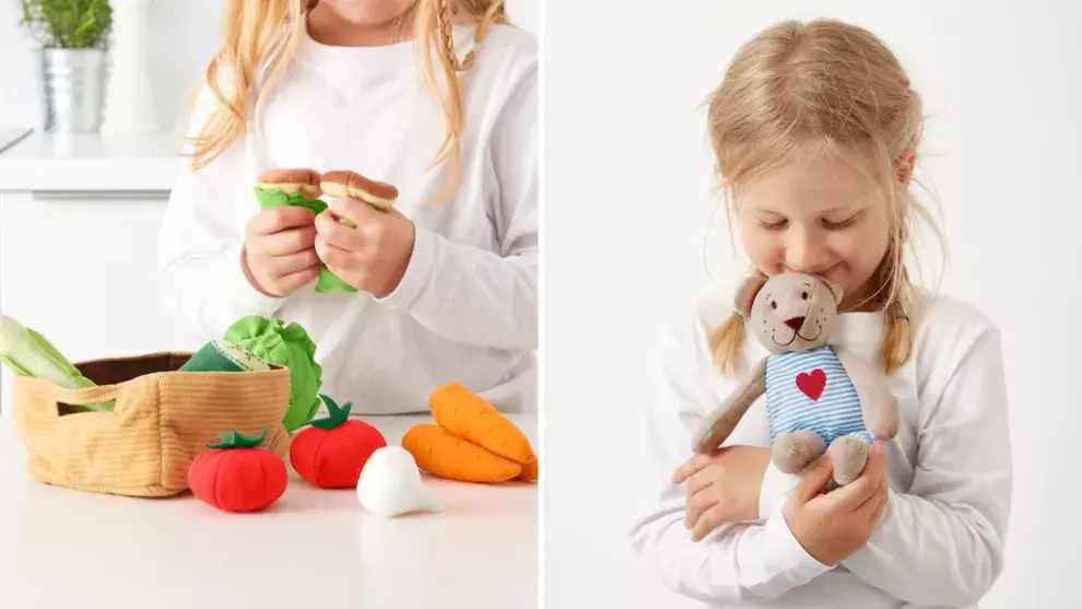 Verduras de paño DUKTIG - Osito de peluche FABLER BJÖRN