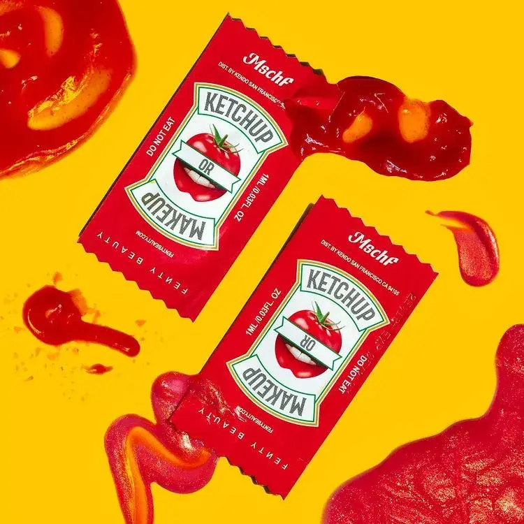 Ketchup or Makeup es el nuevo lanzamiento de Fenty Beauty, la lìnea de maquillaje creada por Rihanna.